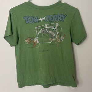 Vintage Tom and Jerry Green T-Shirt